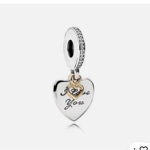 Pandora Heart Bracelet Charm